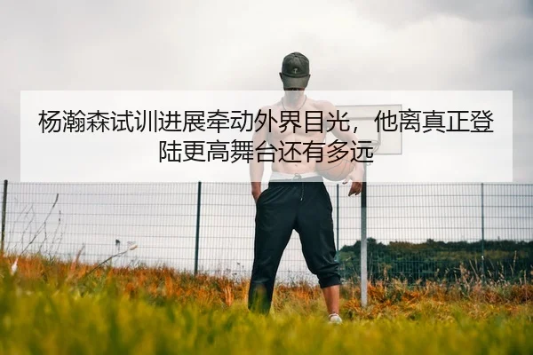 杨瀚森试训进展牵动外界目光，他离真正登陆更高舞台还有多远